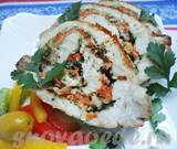 Рулет из свинины с морковью